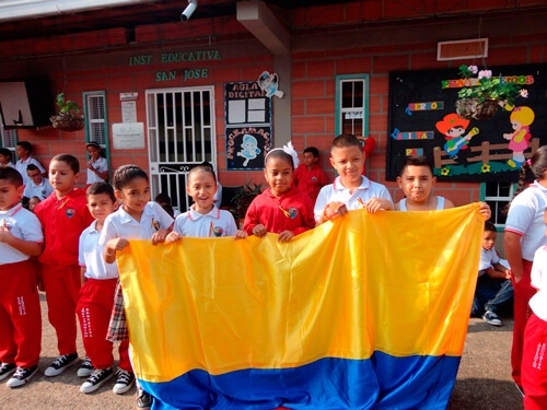 Homenaje a la bandera