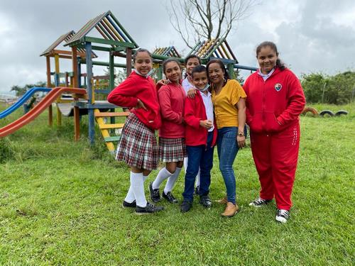 Disfrute de espacios en la escuela