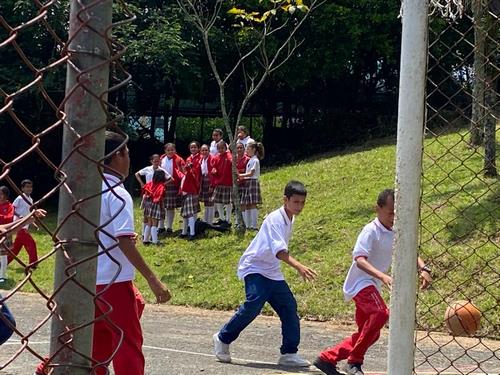 Disfrute de espacios en la escuela