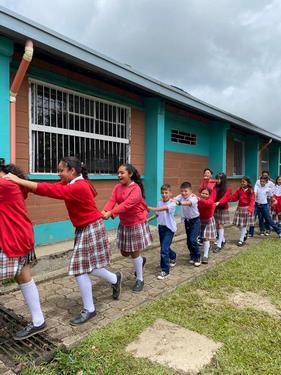 Disfrute de espacios en la escuela