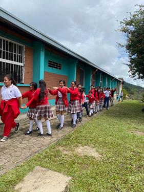 Disfrute de espacios en la escuela